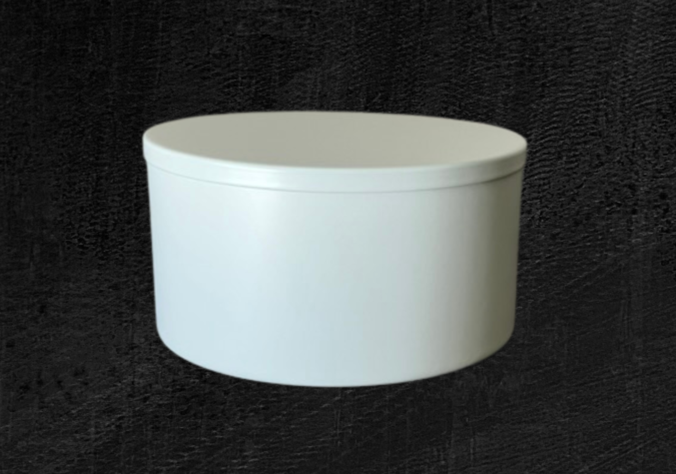 White Tin Large 16 oz.